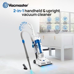 Vacmaster UC0101 Bagless Upright Vacuum Cleaner – 20ft Cord, 13” Path for Carpet