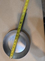 Matfer Bourgeat 062002 9 1/2″ Black Carbon Steel Fry Pan …unused…