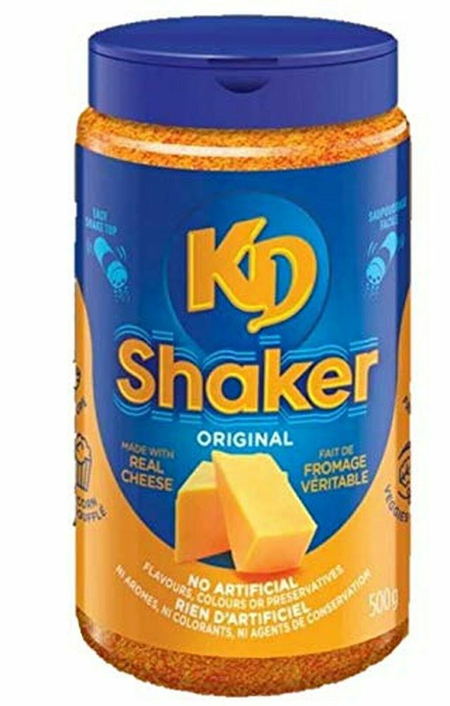 Original KD Shaker 500g/17.6oz Real KRAFT Cheese Powder 500g EACH – FRESH CANADA