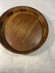 Vintage 1940’s California Redwood Nut Cracker Bowl Standard Specialty Company