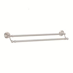 Moen Double Towel Bar SAGE Brushed Nickel Silver 24″