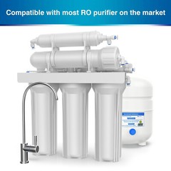 4 Pack 150 GPD RO Membrane Reverse Osmosis System Water Filter 12″x2″ Cartridges