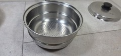 Saladmaster 2qt 3 Pc Double Boiler Tri-Clad 18-8 Stainless Steel Saucepan W/ Lid