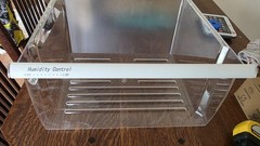 Upper Crisper Pan Compatible with Whirlpool Refrigerator WP2188656 2188656