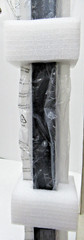58-in Matte Black Hardwired Wall Sconce