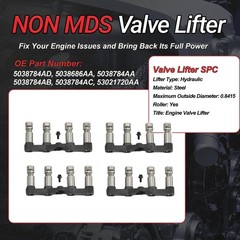 6.4 Hemi NON MDS Camshaft Lifters Kit with Head Gasket Set & 9-0750S Timing C…