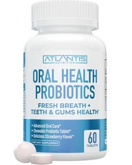 Chewable Probiotics for Dental Health – Gum Care, Bad Breath Treatment, 60