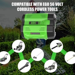 7.5Ah Lithium Battery / Charger For EGO Power+ 56V BA2800 BA2800T BA4200 BA1400