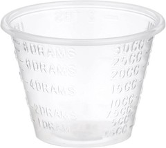 1000 Disposable Medicine Cups 1 oz 30ml Liquid Measurement Pills Dosing NEW