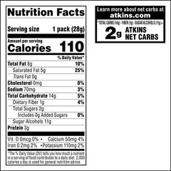 Atkins Endulge Treat, Peanut Butter Candies, Keto Friendly, 5 Count 1 oz each