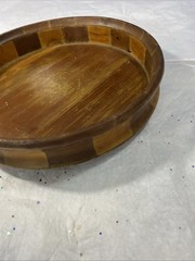 Vintage 1940’s California Redwood Nut Cracker Bowl Standard Specialty Company