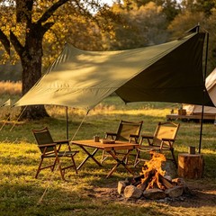 Heavy Duty Waterproof Canvas Tarp 16 Oz Cotton Canvas Tarpaulin Cover Tent