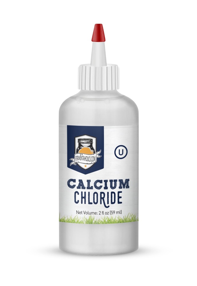 Liquid Calcium Chloride Food Grade 2 oz Calcium Chloride For Cheese Making