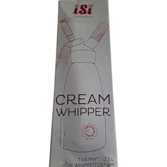 iSi Gourmet Whip Cream Whipper – 1 US Pint- 170301 Stainless Steel