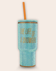 Taylor Swift The Life of a Showgirl Glitter Tumbler 30OZ Mint Green – Ships Now✅