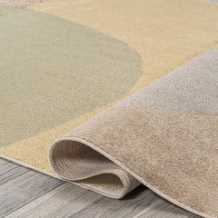 Jonathan Y Machine Washable Multi Runner Rug 2X8 Ft Pebble Geometric