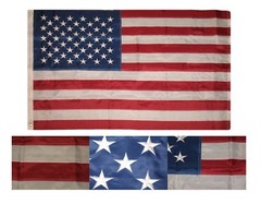 3×5 United States American US Flag Heavy Duty Nylon Embroidered Stars USA Flags