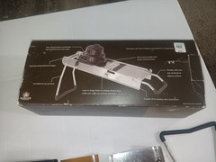 French Mandoline Williams Sonoma Slicer Complete Set Original Box VTG Complete