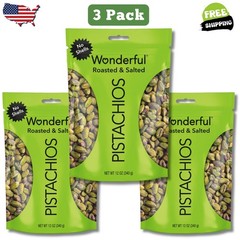 Wonderful Pistachios No-Shell Roasted and Salted Nuts 36 Ounce Resealable Bag