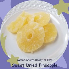 Snack Delight Dried Pineapple Rings – Sweet Candied Fruit Snack
