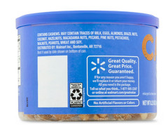 Great Value Honey Roasted Cashews, 8.25 oz