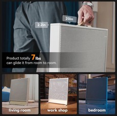 Sunkos SK-E1 Sunshine Electric Space Heater With Far-Infrared Heat No Fan Noise