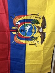 3×5 Ecuador Premium Flag House Banner Grommets Poly
