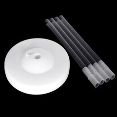 2 Set Balloon Column Arch Base Upright Pole Display Stand Kit For Wedding Party