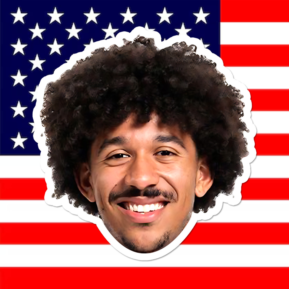 United States National Team Big Head Cutout – Chris Richards, Gio Reyna