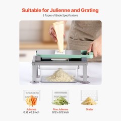 Vegetable Chopper Mandoline Slicer All-in-1 Food Veggie Cutter 9 Blades