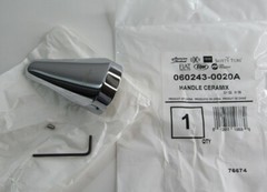 NEW AMERICAN STANDARD 060243-0020A POLISHED CHROME CERAMIX REPLACEMENT HANDLE