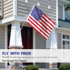 2×3 FT ~US American Flag ~ Outdoor United States US USA Flag with Brass Grommets
