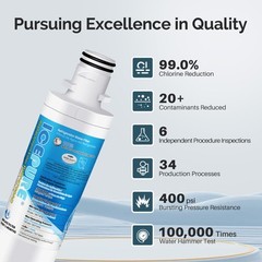 4 PACK Fit For LG LT1000P ADQ747935 MDJ64844601 Water Filter Cartridge Icepure