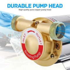 Electric Automatic Home Shower Washing Machine 90W Water Booster Pump