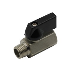 1-50PCS Air Compressor Mini Brass Ball Valve 1/8″ 1/4″ 3/8″ 1/2″NPT Male/Female