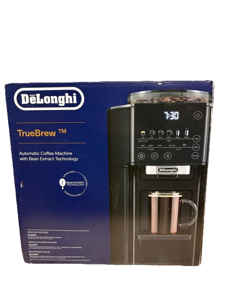 De’Longhi TrueBrew 24 oz cup Automatic Coffee Maker – Black Matte