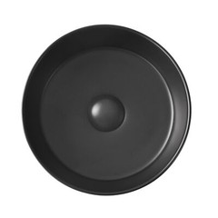 Black Ceramic Sink Bathroom Sink Basin Bowl Countertop Vessel With Pop up Drain
