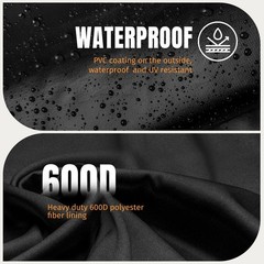7106 Grill Cover for Weber Spirit 200, 300 Series, Spirit II 300, 52 x 42.8 Inch
