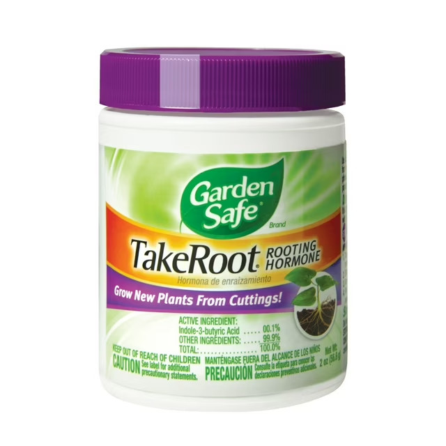 Garden Safe Take Root Rooting Hormone Powder, Grow New Plants from Cuttings, 2 O