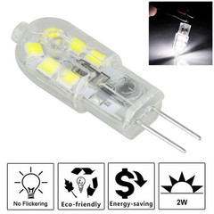 10~100Pcs G4 Bi-pin 12 LED Lamp Light Bulb DC 12V 20W 2835 SMD 6000K White/ Warm
