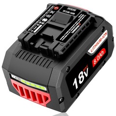 2 Pack 18V Battery For Bosch 18V 8.0AH Li-ion BAT609 BAT610G BAT618 GSR18V-LI