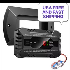 12V RV Carbon Monoxide & Propane Gas Detector Alarm High Sensitivity LPG CO Sens