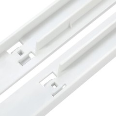 Left+Right Pan Hanger Slide Rail For Refrigerator Frigidaire 240530601 240530701