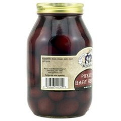 Amish Wedding Pickled Baby Beets Ready to Eat USA Made 32 Oz Glass Jar