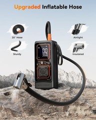 WOLFBOX Tire Inflator Air Compressor 150 PSI Portable Air Pump for Car Tires