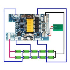 Makita 18V 6.0Ah BL1830 BL1860 Battery Housing Repair Kit with PCB Board Lithium