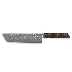 Xin Cutlery Japanese Style Nakiri Kitchen Knife 8.11″ VG10 Steel Blade Wood