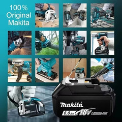 2 x Makita BL1860B-2 18V LXT Lithium-Ion 6.0 Ah Battery – New – USA SHIP