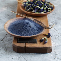 Butterfly Pea Powder India Organic Blue Tea Clitoria ternatea Bulk