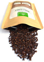 Organic Hand Picked Whole Cloves 3.5 Oz. Harvested from a USDA Certified Organic